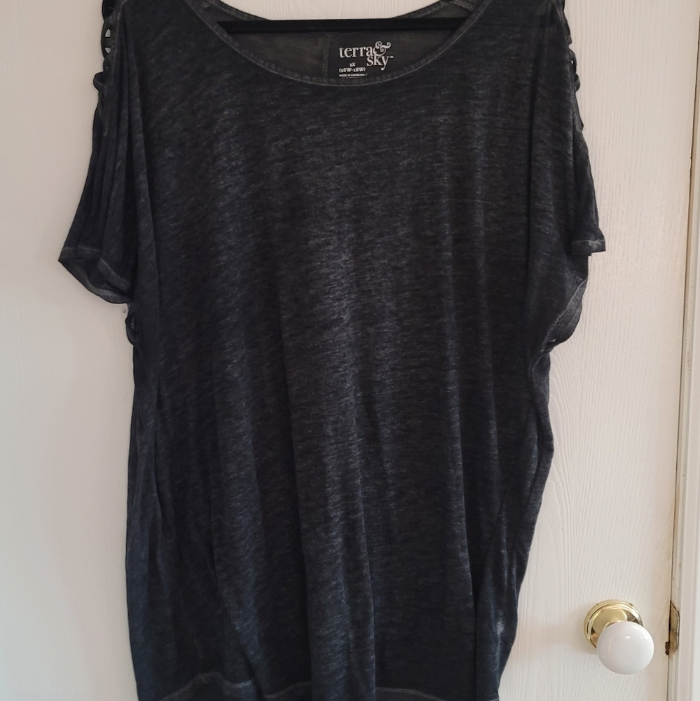 Terra & Sky 1X Black/Charcoal Lightweight Shirt